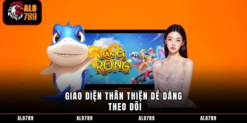 Giao diện thân thiện dễ dàng theo dõi